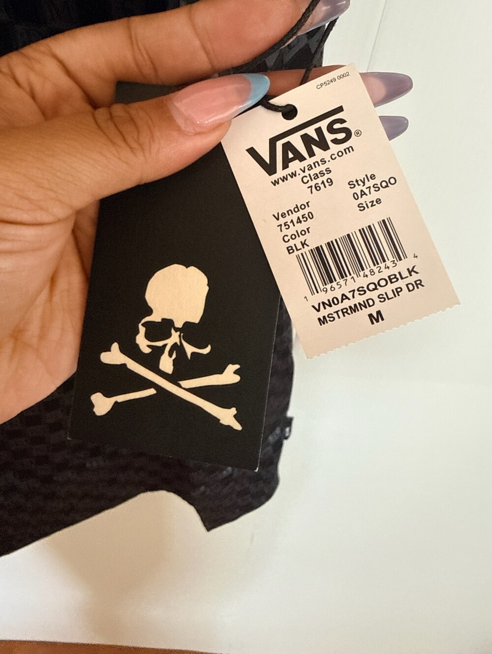 Vans X Mastermind Collab Slip Dress Gothic Skulls - Picture 12 of 16